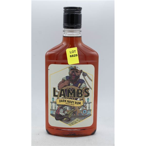 LAMB'S DARK NAVY RUM 375ML 40% ABV