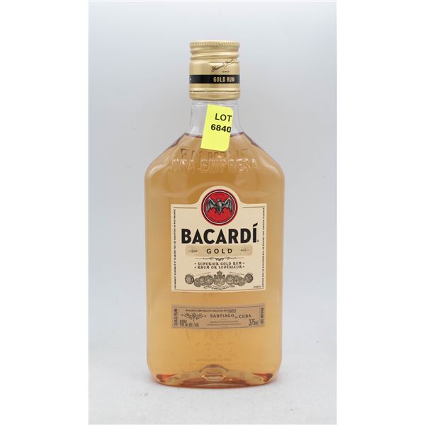 BACARDI GOLD RUM 375ML 40% ABV