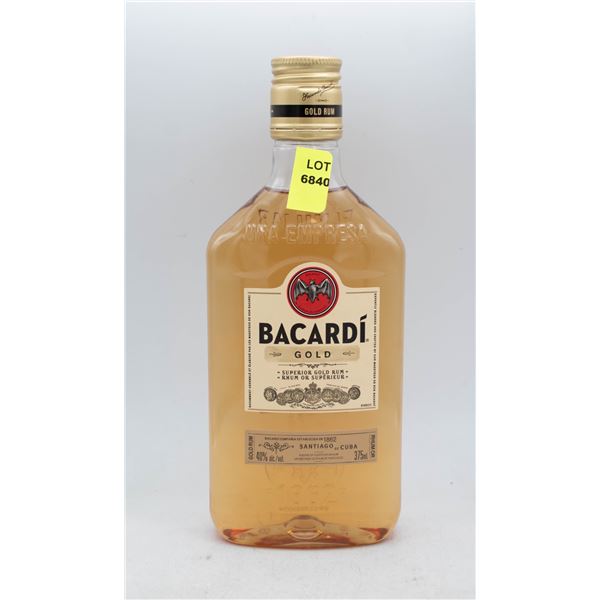 BACARDI GOLD RUM 375ML 40% ABV