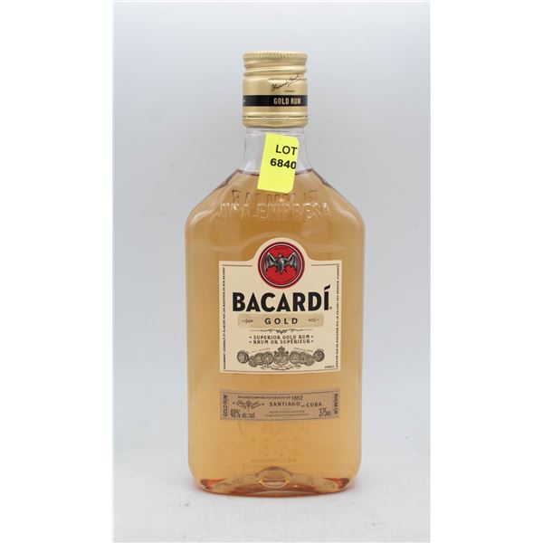 BACARDI GOLD RUM 375ML 40% ABV