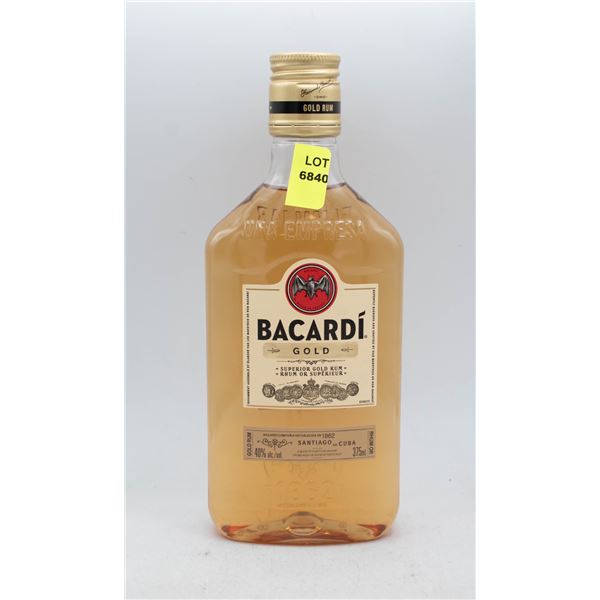 BACARDI GOLD RUM 375ML 40% ABV