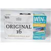 Image 1 : CASE OF 15 ORIGINAL 16 CANADIAN PALE ALE