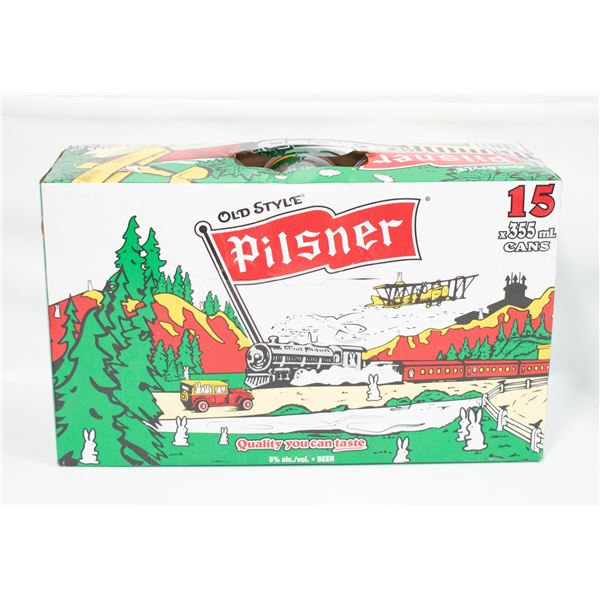 CASE OF 15 PILSNER BEER 15 X 355ML 5% ABV