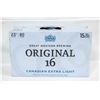 Image 1 : CASE OF 15 ORIGINAL 16 CANADIAN EXTRA LIGHT BEER