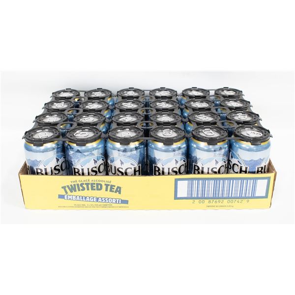 FLAT OF 24 BUSCH BEERS 24 X 355ML 4.7% ABV