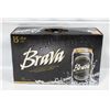 Image 1 : CASE OF 15 BRAVA BEERS 15 X 355ML 4.9% ABV