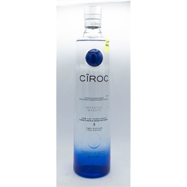 CIROC GRAPE SPIRIT 750ML 40% ABV