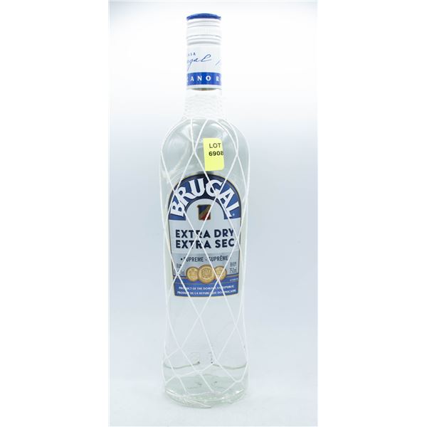 BRUGAL EXTRA DRY RUM 750ML 40% ABV