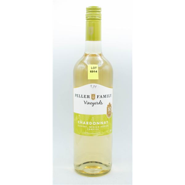 PELLER FAMILY VINEYARDS CHARDONNAY 750ML 12.5% ABV