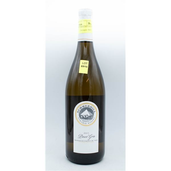 SUMERHILL PINOT GRIS 2015 14% 750 ML