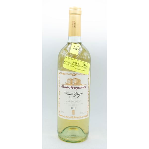 SANTA MARGHERITA PINOT GRIGIO 2012 12.5% 750 ML