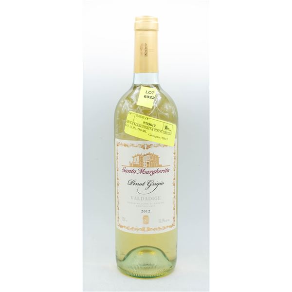 SANTA MARGHERITA PINOT GRIGIO 2012 12.5% 750 ML
