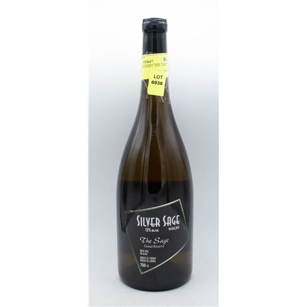 SILVER SAGE WINERY THE SAGE 12% 750 ML