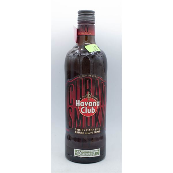 HAVANA CLUB SMOKY DARK RUM 750ML 40%
