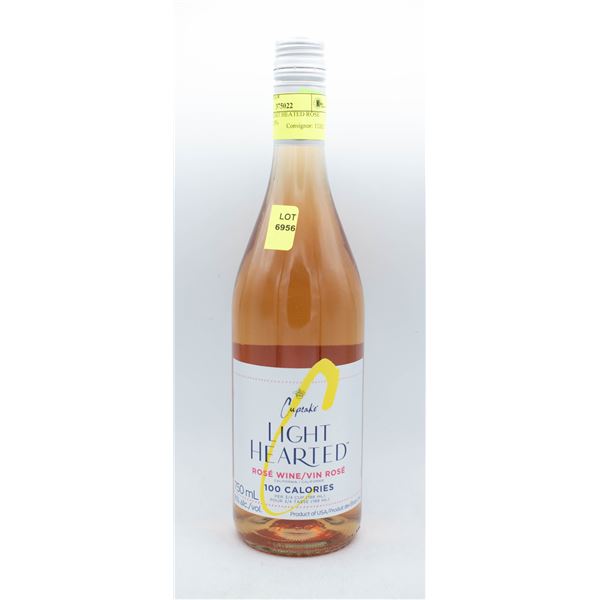 CUPCAKE LIGHT HEATED ROSE WINE 750ML 8%