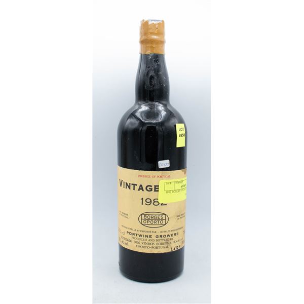 1982 BORGES VINTAGE PORT 750ML