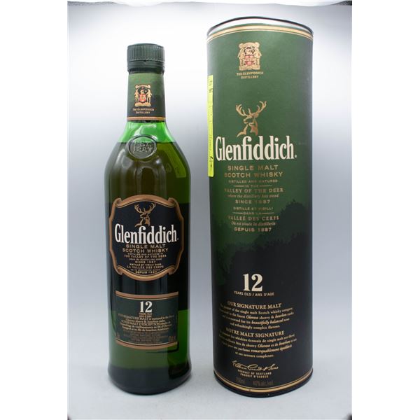 GLENFIDDICH SINGLE MALT SCOTCH WHISKY -