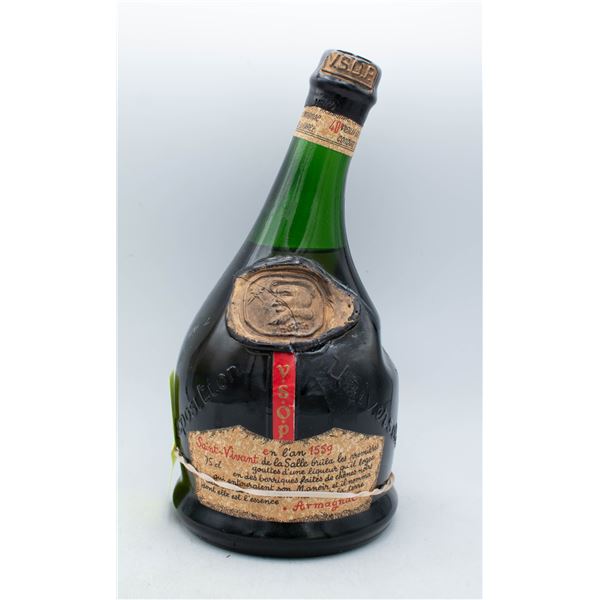 VINTAGE ARMAGNAC SAINT VIVANT VSOP ICONIC CROOKED