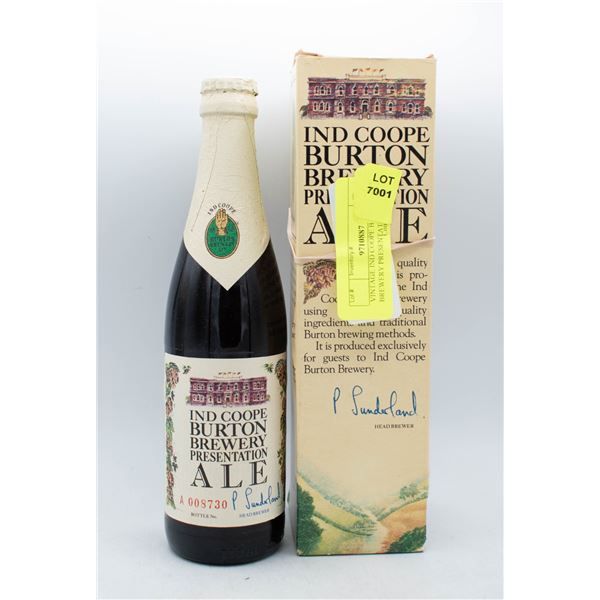 VINTAGE IND COOPE BURTON BREWERY PRESENTATION ALE
