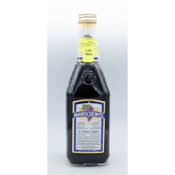 MANISCHEWITZ CONCORD KOSHER FOR PASSOVER RED WINE