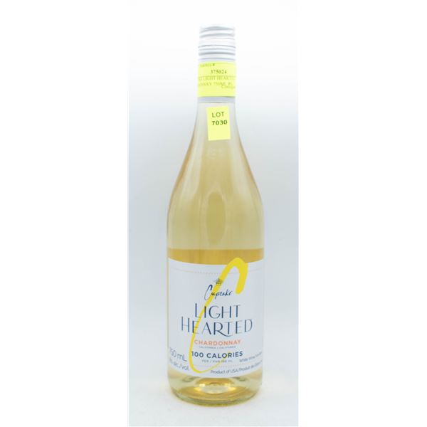 CUPCAKE LIGHT HEARTED CHARDONNAY 750ML 8%
