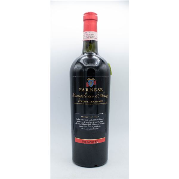 BOTTLE OF FARNESE MONTEPULCIANO D'ABRUZZO