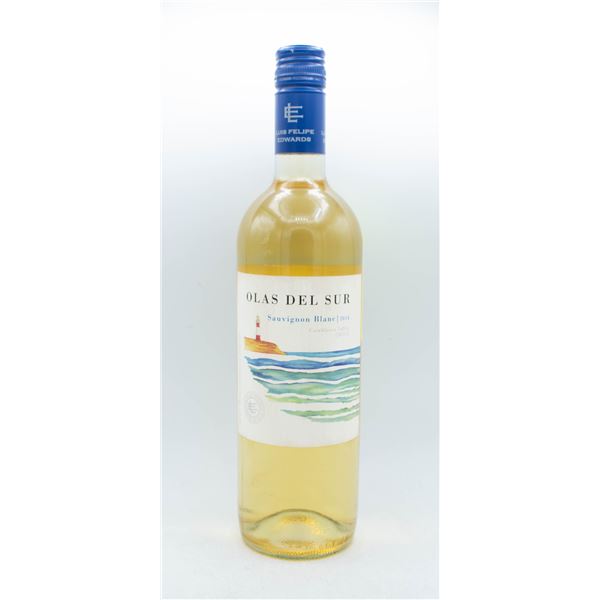 BOTTLE OF OLAS DEL SUR SAUVIGNON BLANC -