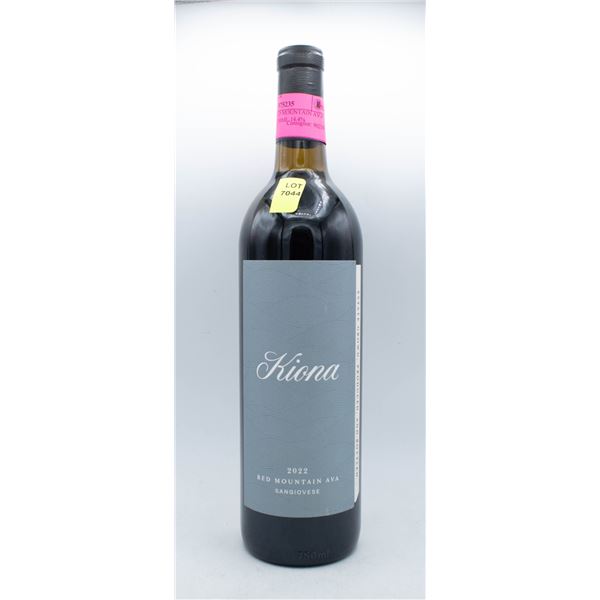 KIONA 2022 RED MOUNTAIN AVA SANGIOVESE 750ML 14.4%