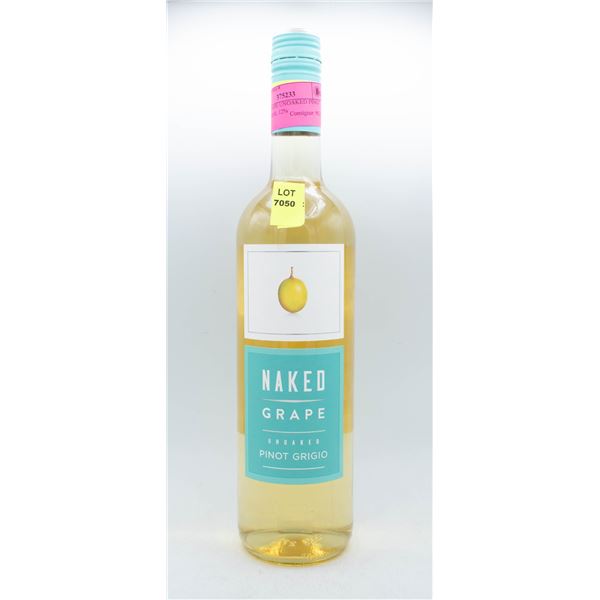 NAKED GRAPE UNOAKED PINOT GRIGIO 750ML 12%