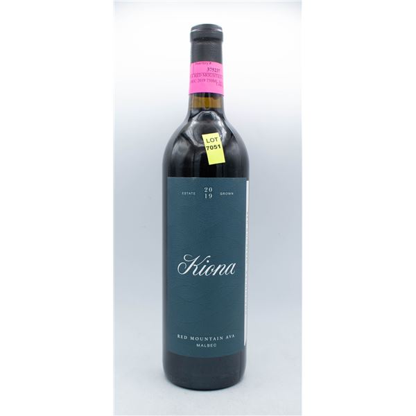 KIONA RED MOUNTAIN AVA MALBEC 2019 750ML 14.5%
