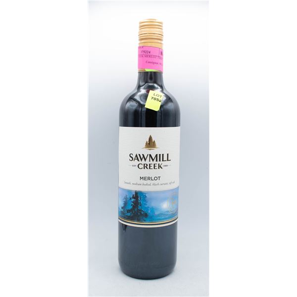 SAWMILL CREEK MERLOT 750ML 12.5%