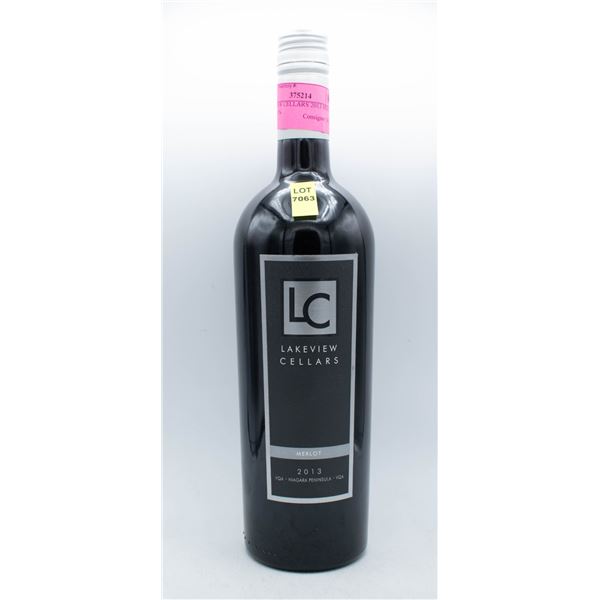 LAKEVIEW CELLARS 2013 MERLOT 750ML 13%