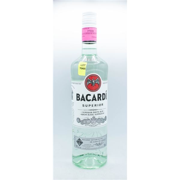 BACARDI SUPERIOR WHITE RUM 750ML 40%