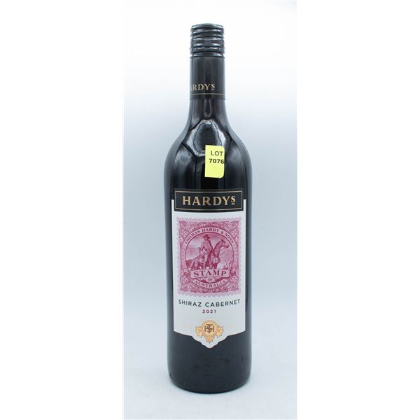 HARDY'S SHIRAZ CABERNET 2021 750ML 13.5% ABV