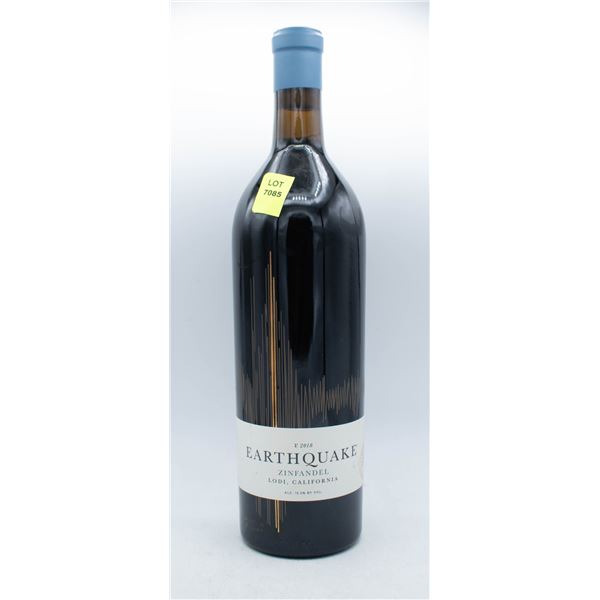 EARTHQUAKE 2018 ZINFANDEL 750ML 15.5% ABV
