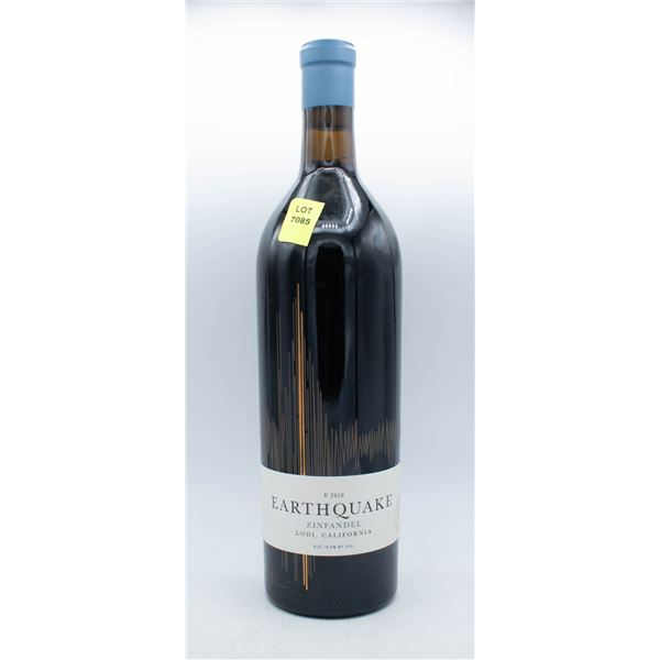 EARTHQUAKE 2018 ZINFANDEL 750ML 15.5% ABV