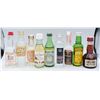 Image 1 : LOT OF 10 ASSORTED MINI BOTTLES