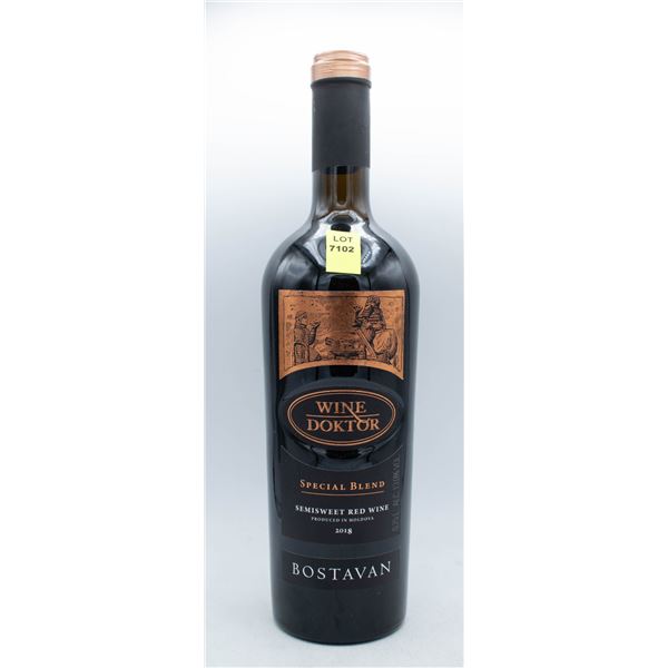 WINE DOKTOR SPECIAL BLEND SEMISWEET RED WINE 750ML