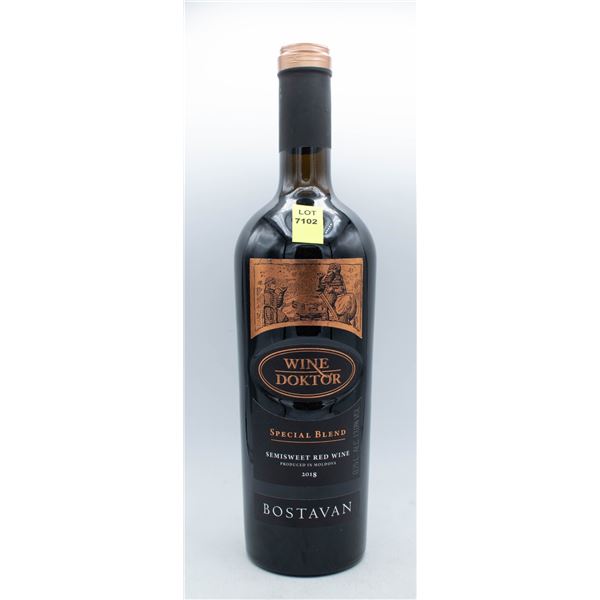 WINE DOKTOR SPECIAL BLEND SEMISWEET RED WINE 750ML