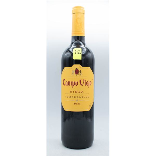 CAMPO VIEJO RIOJA TEMPRANILLO 2021 750ML 13.5% ABV