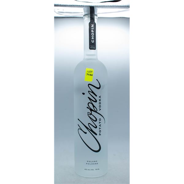 CHOPIN POTATO VODKA 750ML 40% ABV