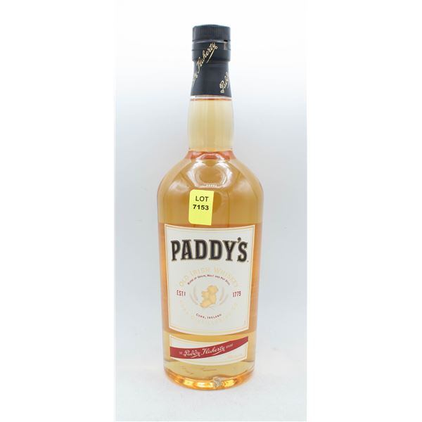 PADDY'S OLD IRISH WHISKEY 750ML 40% ABV