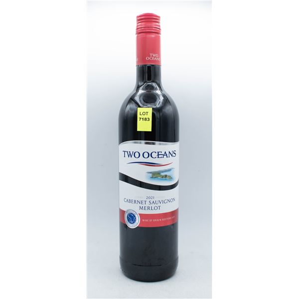 TWO OCEANS 2021 CABERNET SAUVIGNON MERLOT 750ML