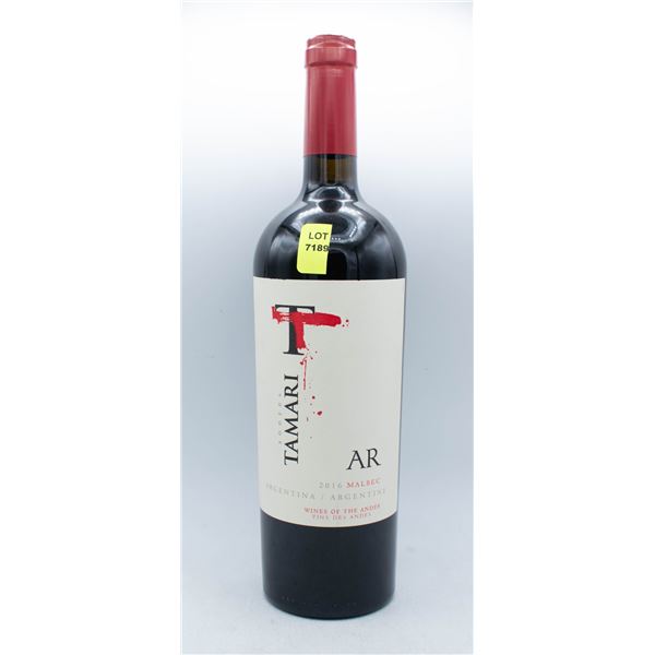 TAMARI 2016 MALBEC 750ML 14% ABV