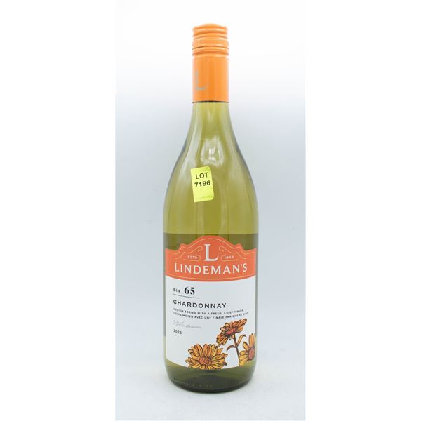 LINDEMAN'S BIN 65 2025 CHARDONNAY 750ML 12.5% ABV