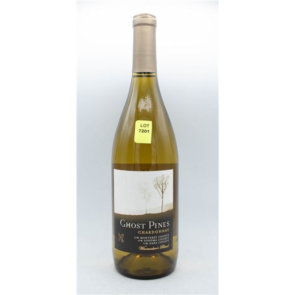 GHOST PINES 2016 CAHRDONNAY 750ML 14.5% ABV