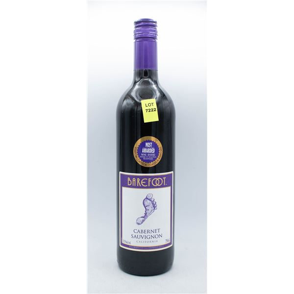 BAREFOOT CABERNET SAUVIGNON 750ML 13.5% ABV