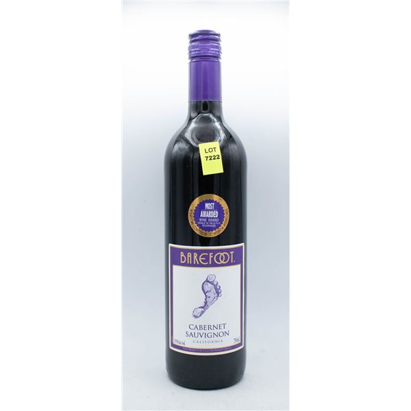 BAREFOOT CABERNET SAUVIGNON 750ML 13.5% ABV
