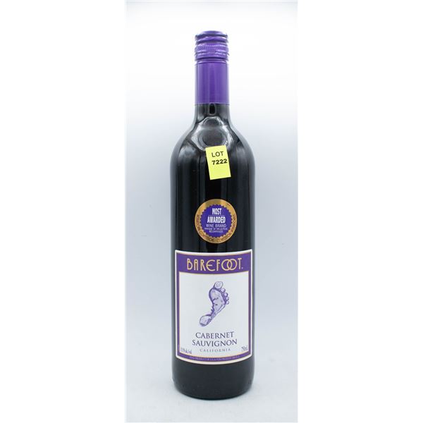 BAREFOOT CABERNET SAUVIGNON 750ML 13.5% ABV