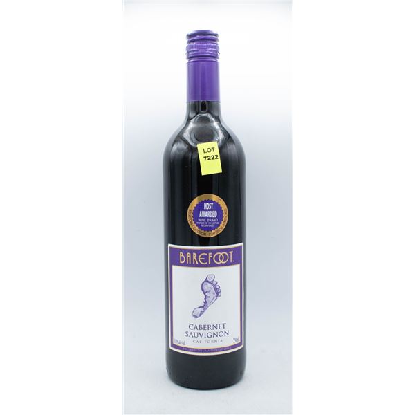 BAREFOOT CABERNET SAUVIGNON 750ML 13.5% ABV